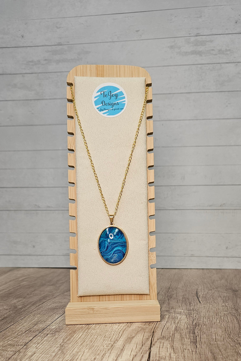 31.5" Fluid Art Necklace