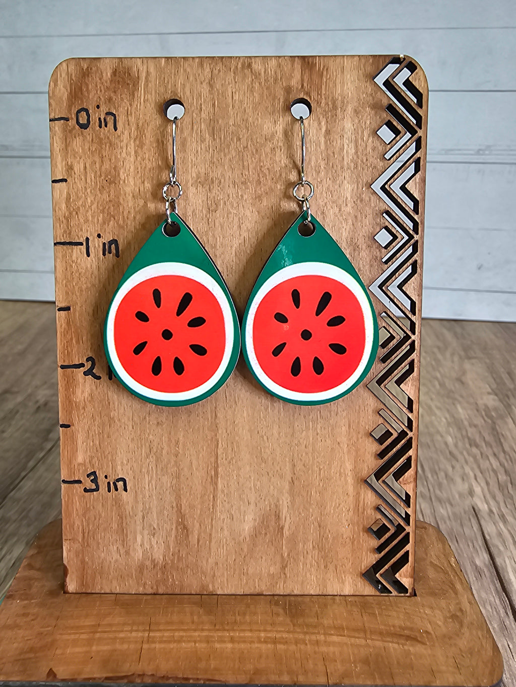Watermelon earrings