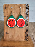 Watermelon earrings