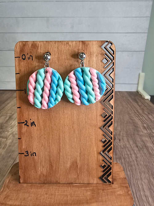 Clay earrings