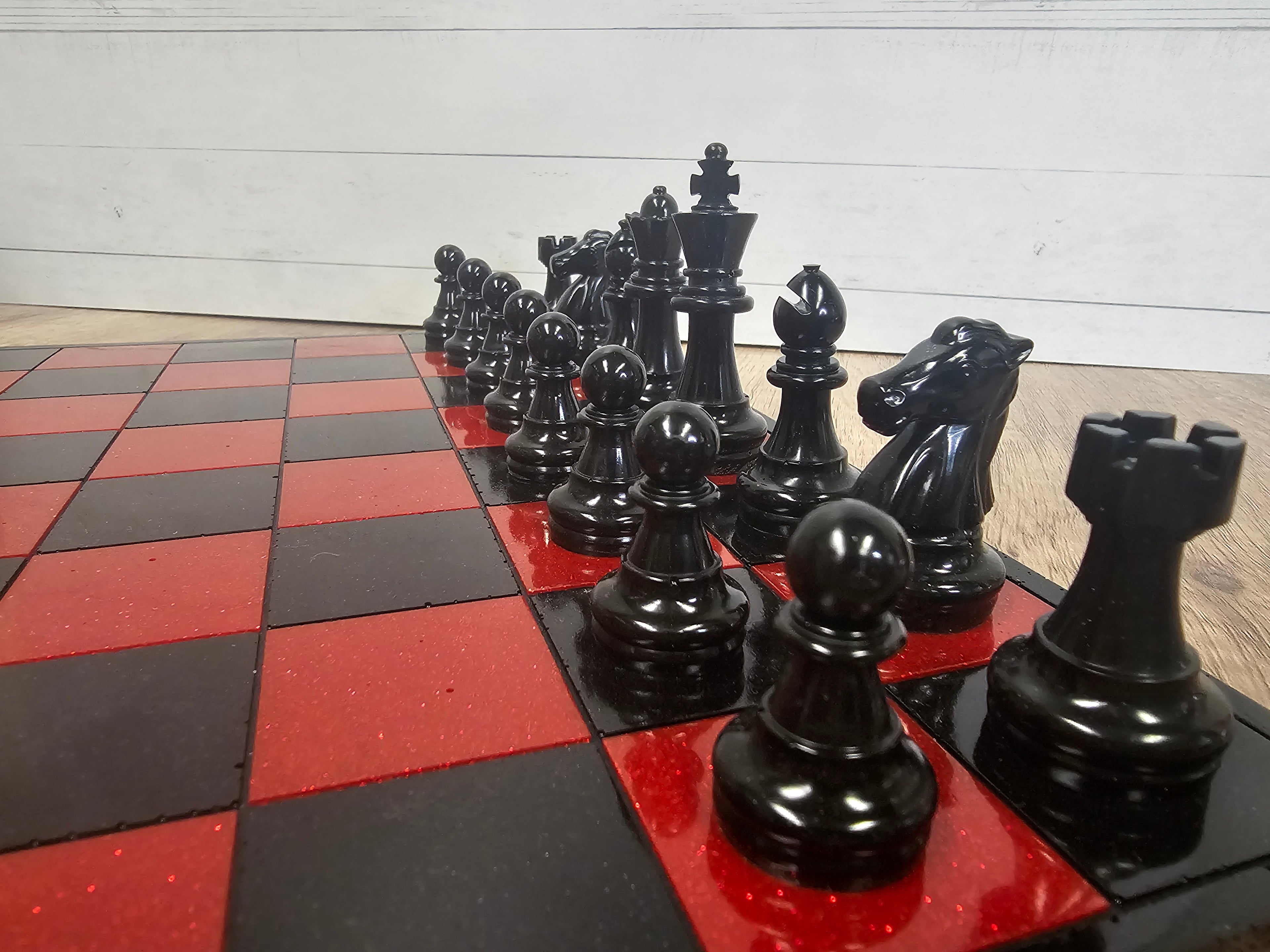 Resin chessboard
