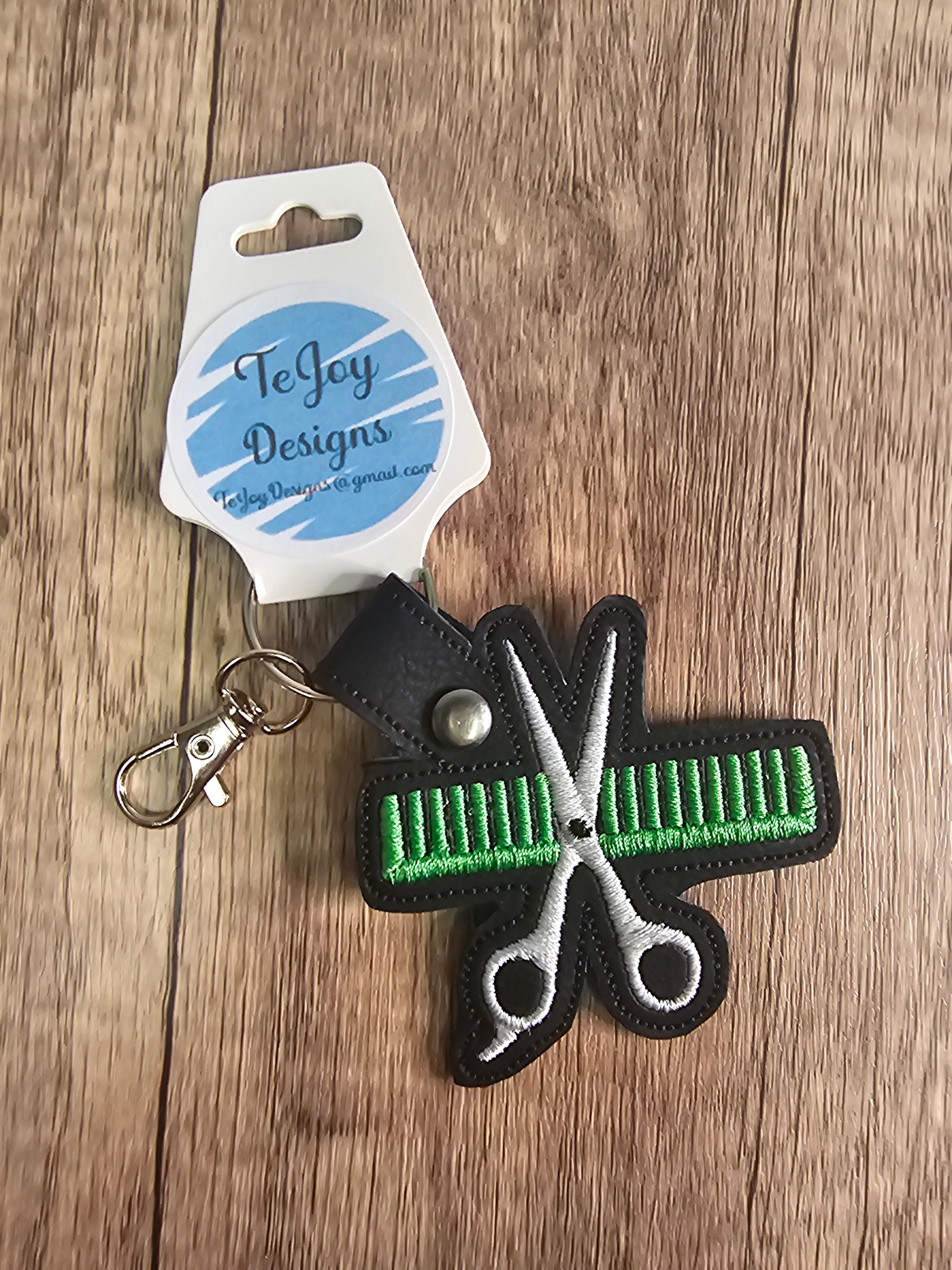 Embroidered Key Chain