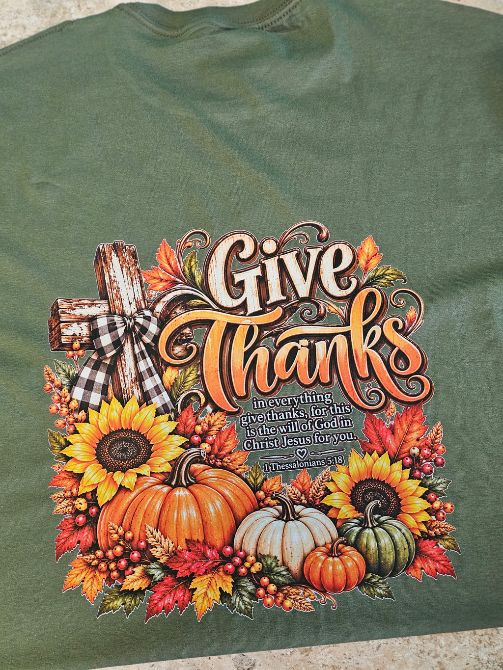 Give Thanks Fall Shirt